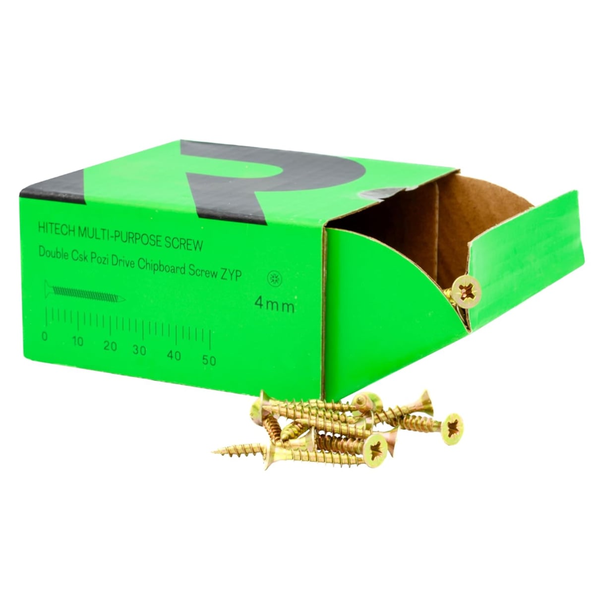 Rikä MPSR014 4.0 x 25mm YZP Hitech Multi-Purpose Screw 200pk