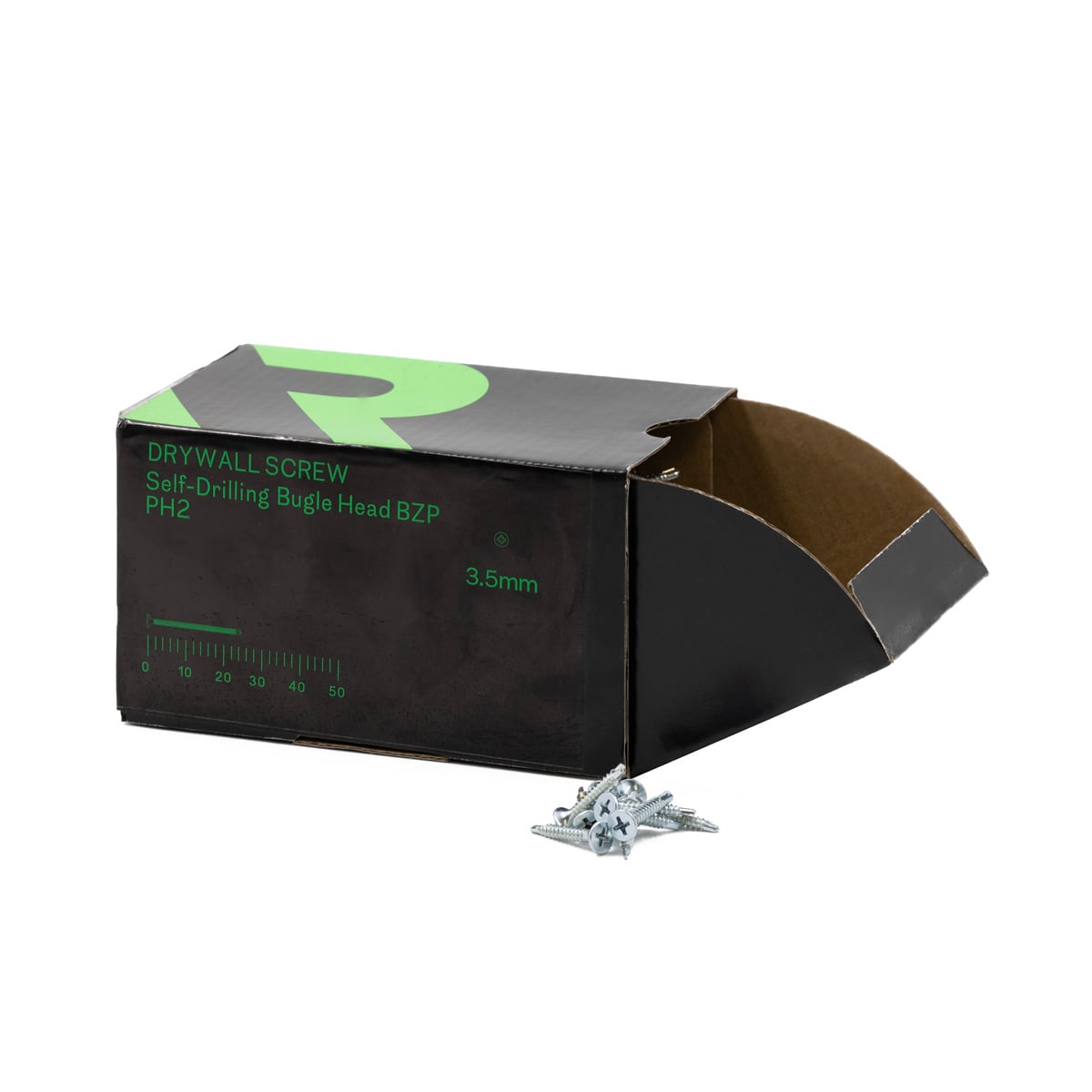 Rikä DWSR017 3.5 x 25mm Self-Drilling Bugle BZP Drywall Screw 1000pk