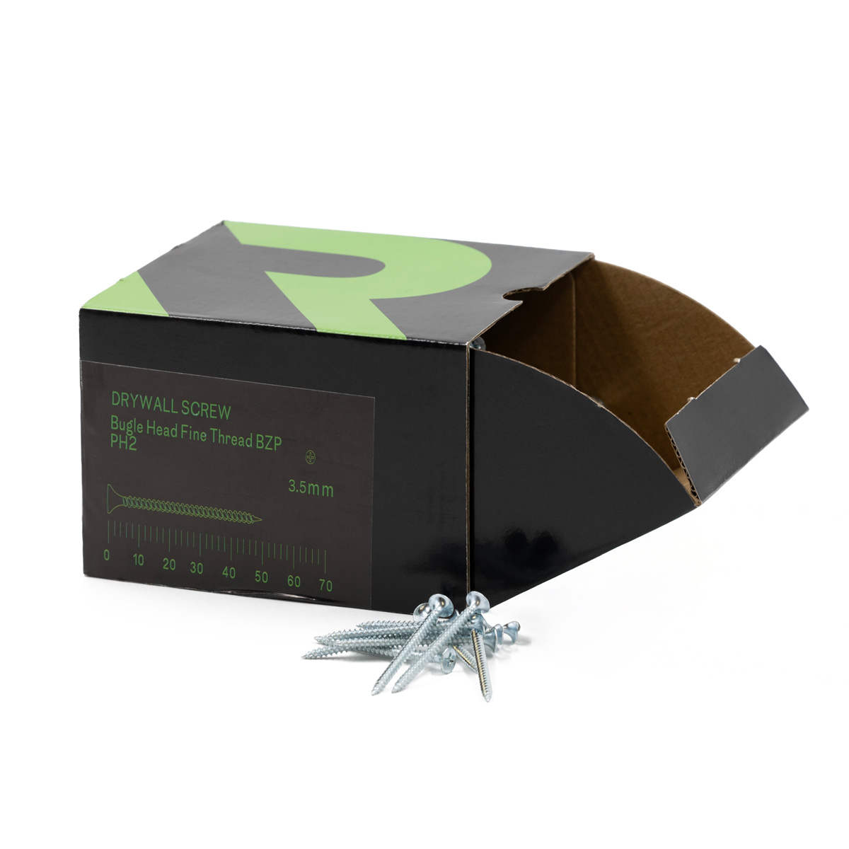 Rikä DWSR005 3.5 x 50mm Bugle BZP Fine Drywall Screw 500pk