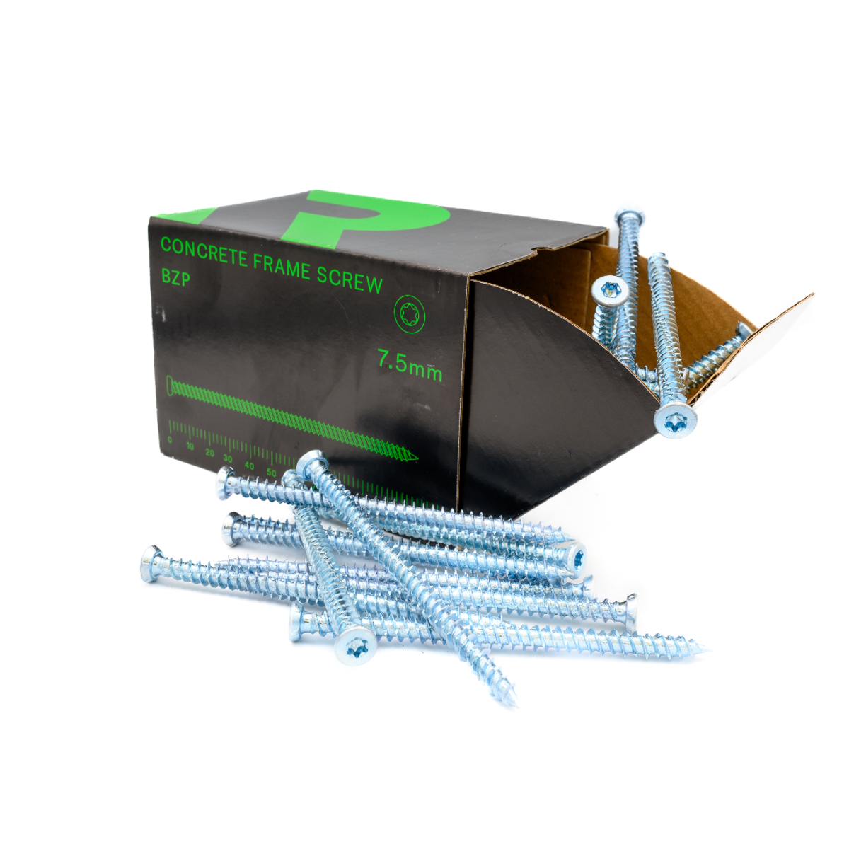 Rikä CFSR008 Concrete Frame Screw BZP 7.5 x 112mm 100pk