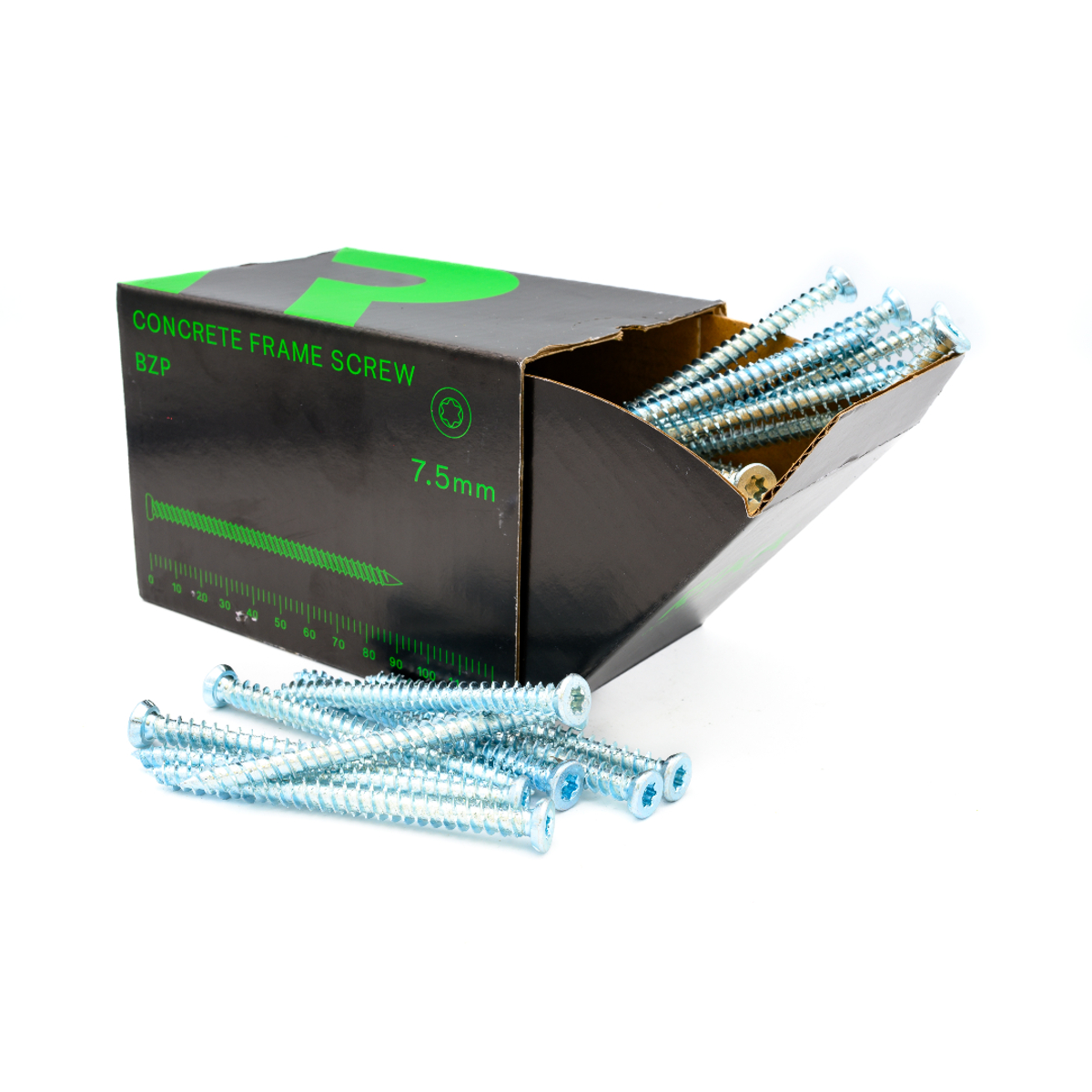 Rikä CFSR006 Concrete Frame Screw BZP 7.5 x 92mm 100pk