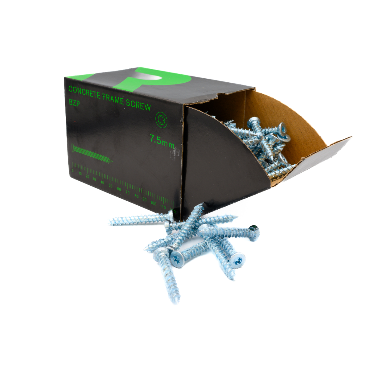 Rikä CFSR002 Concrete Frame Screw BZP 7.5 x 52mm 100pk
