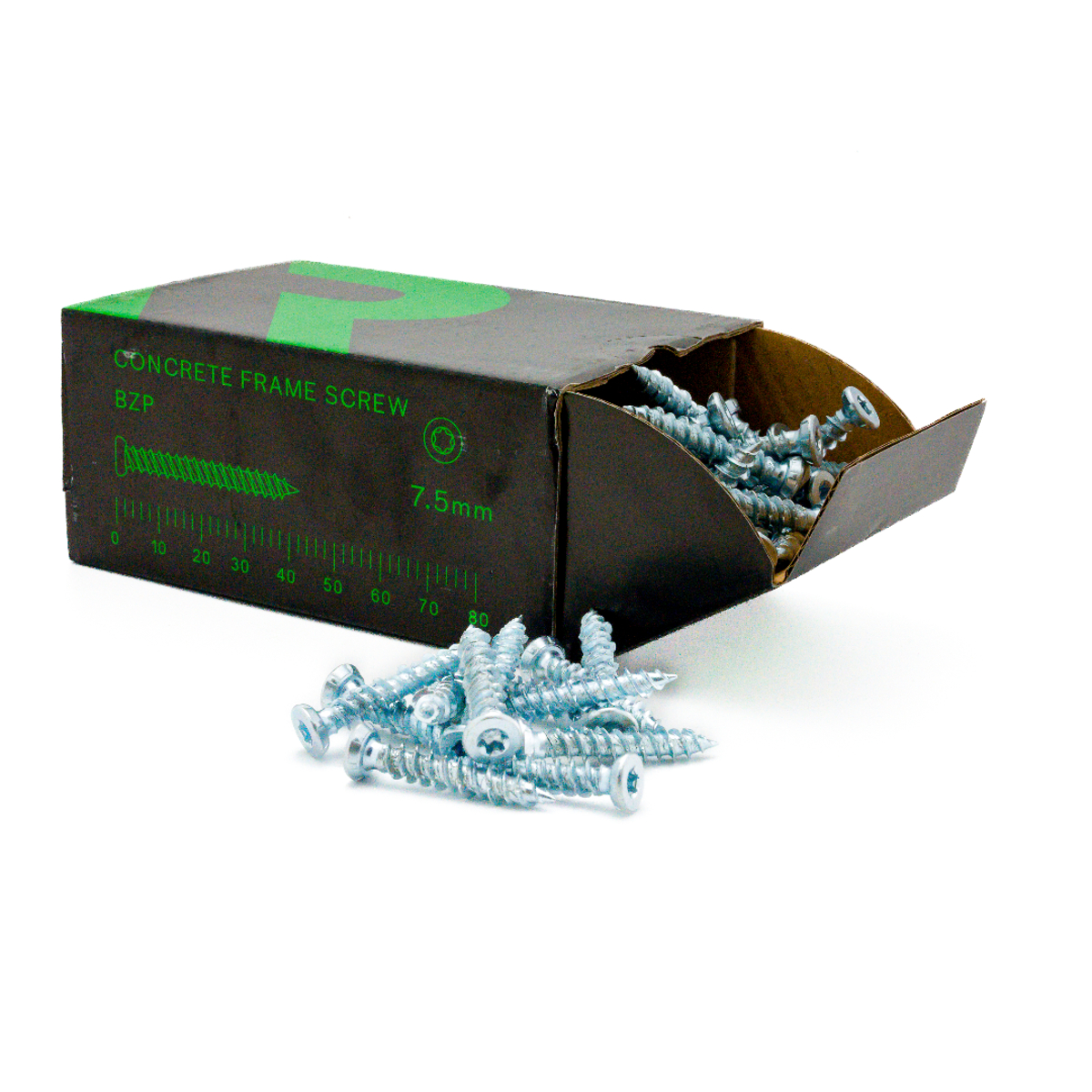 Rikä CFSR001 Concrete Frame Screw BZP 7.5 x 42mm 100pk
