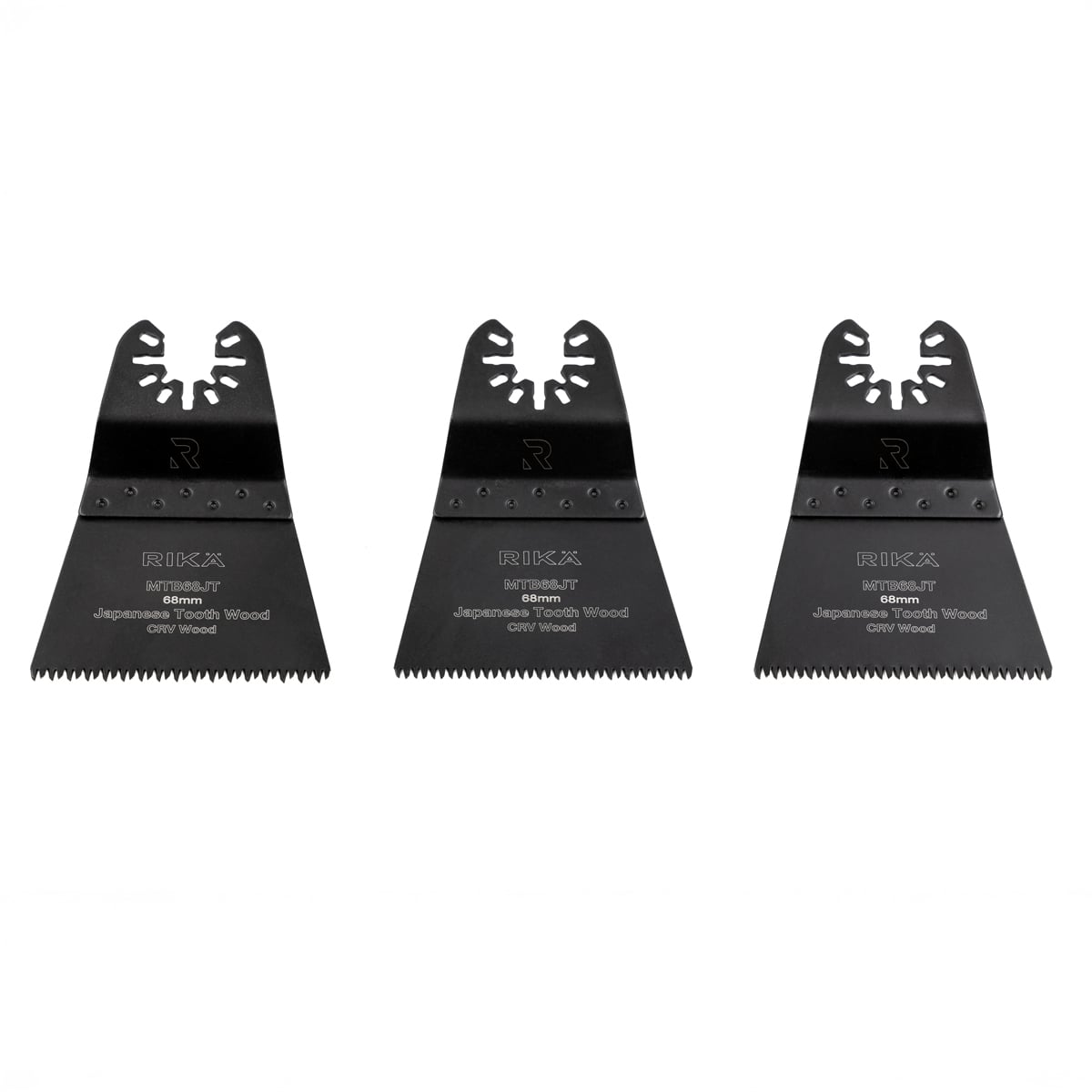 Rikä MTB68FT 68mm Fine Tooth Multi Tool Saw Blade 3pk