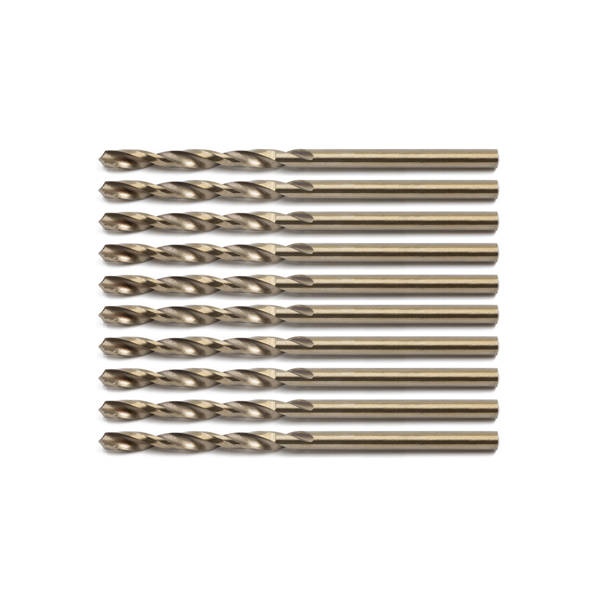 Rikä HSSR072 Hss Cobalt Drill Bit 3.2 x 61mm 10pk