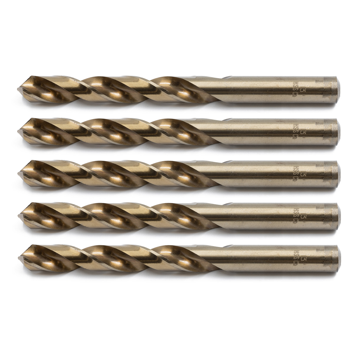 Rikä HSSR061 Hss Cobalt Drill Bit 13.0 x 151mm 5pk