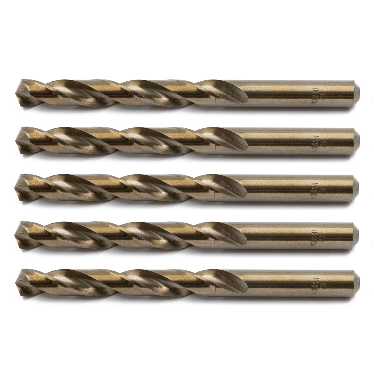 Rikä HSSR060 Hss Cobalt Drill Bit 12.0 x 151mm 5pk