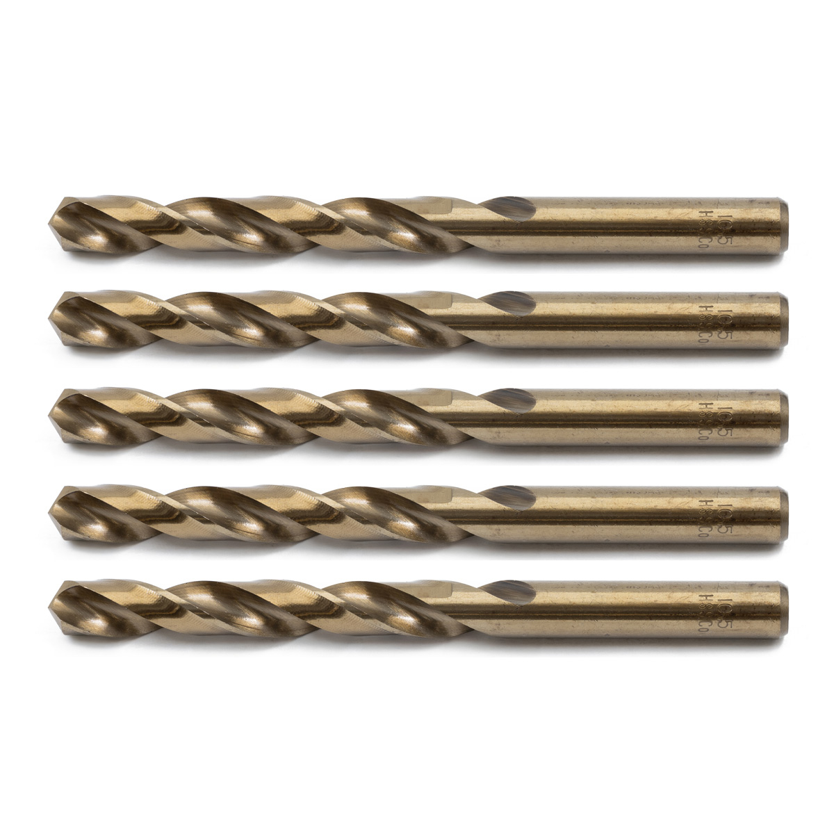Rikä HSSR058 Hss Cobalt Drill Bit 10.5 x 133mm 5pk