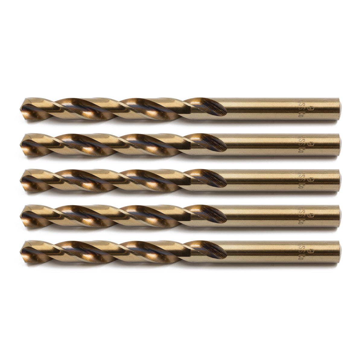 Rikä HSSR055 Hss Cobalt Drill Bit 9.0 x 125mm 5pk