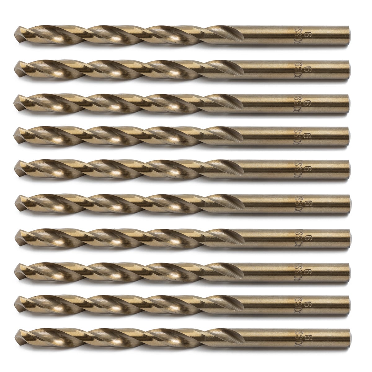 Rikä HSSR050 Hss Cobalt Drill Bit 6.0 x 93mm 10pk