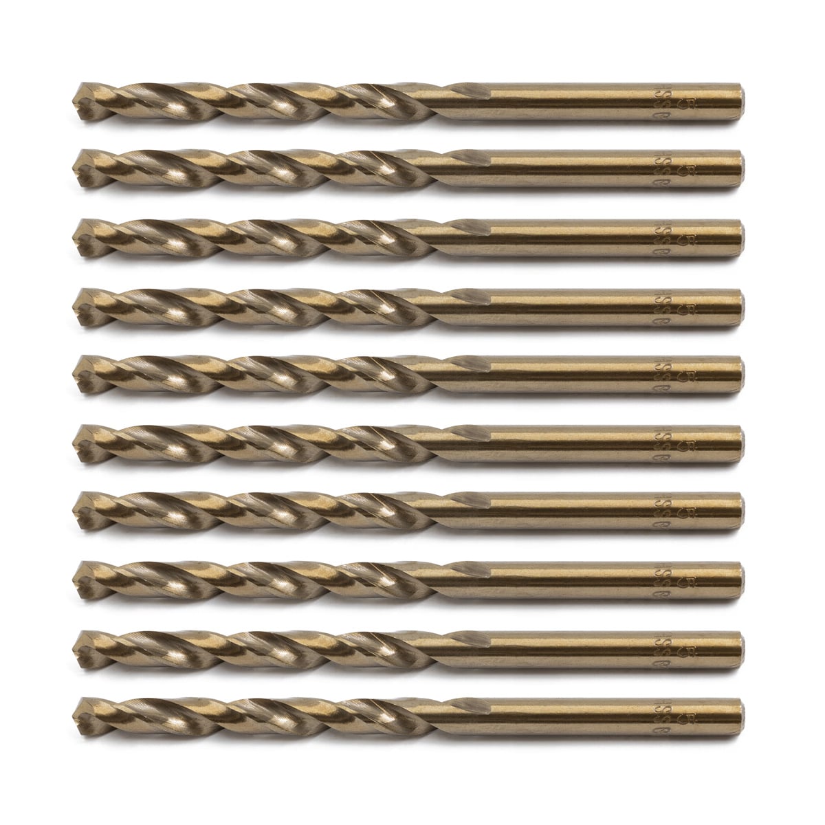Rikä HSSR047 Hss Cobalt Drill Bit 5.0 x 86mm 10pk