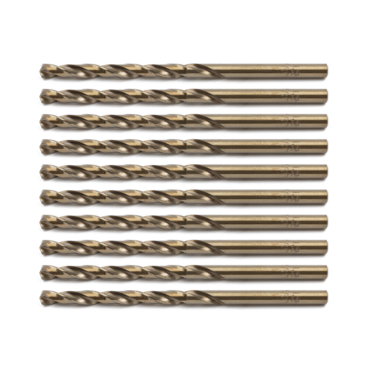 Rikä HSSR044 Hss Cobalt Drill Bit 4.2 x 75mm 10pk