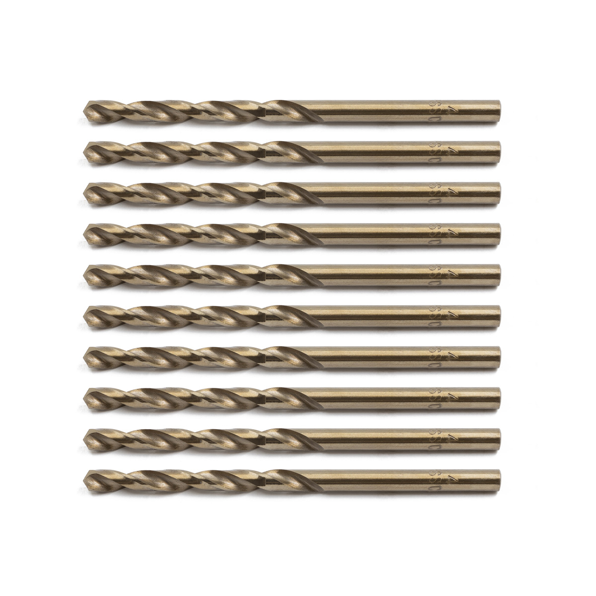 Rikä HSSR043 Hss Cobalt Drill Bit 4.0 x 75mm 10pk