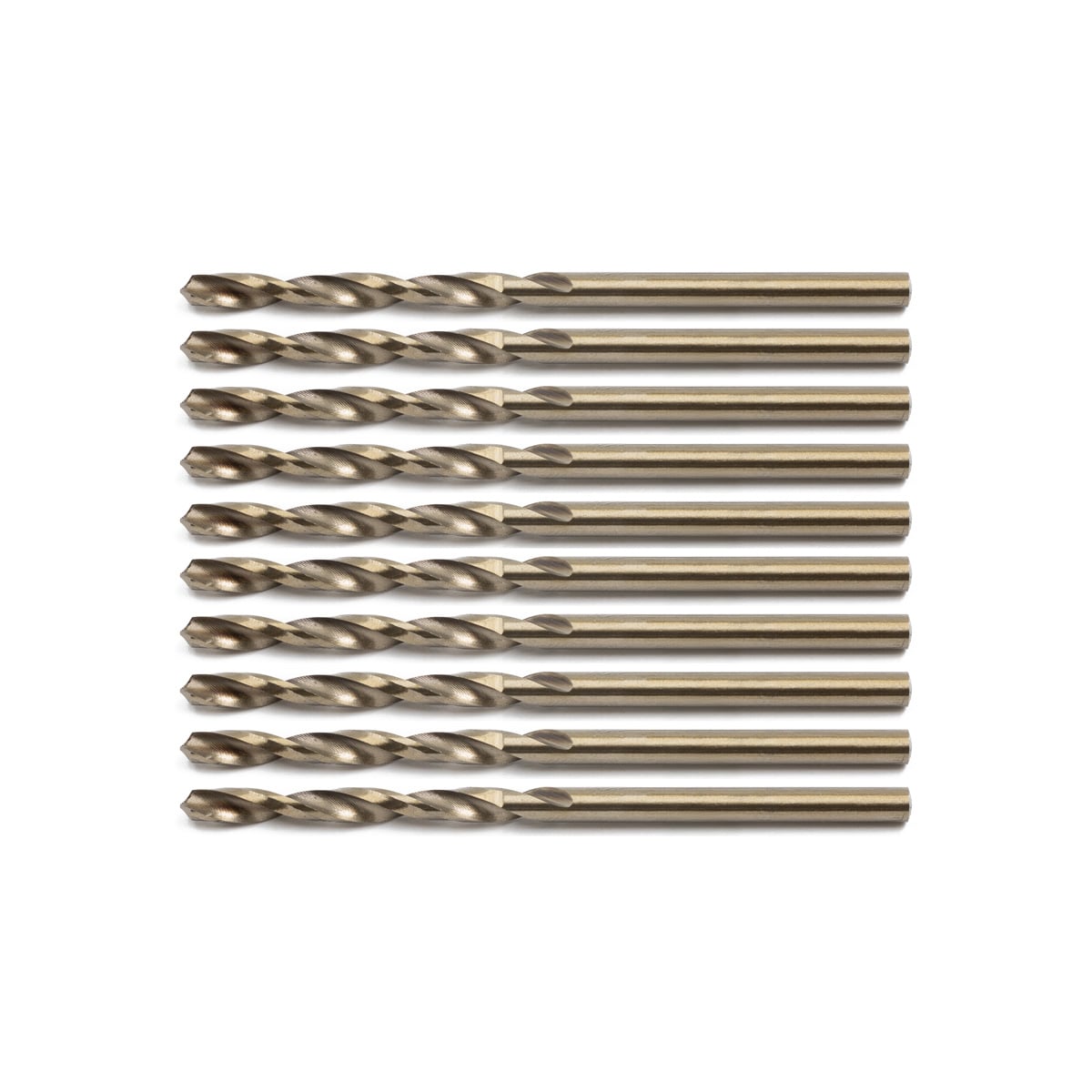 Rikä HSSR040 Hss Cobalt Drill Bit 3.0 x 61mm 10pk
