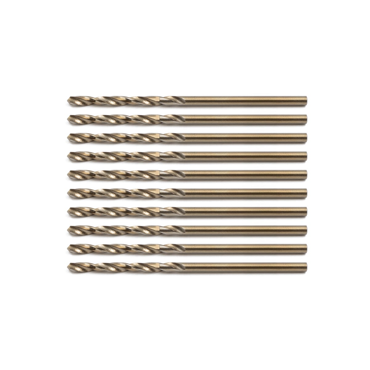 Rikä HSSR038 HSS Cobalt Drill Bit 2.0mm x 49mm 10pk