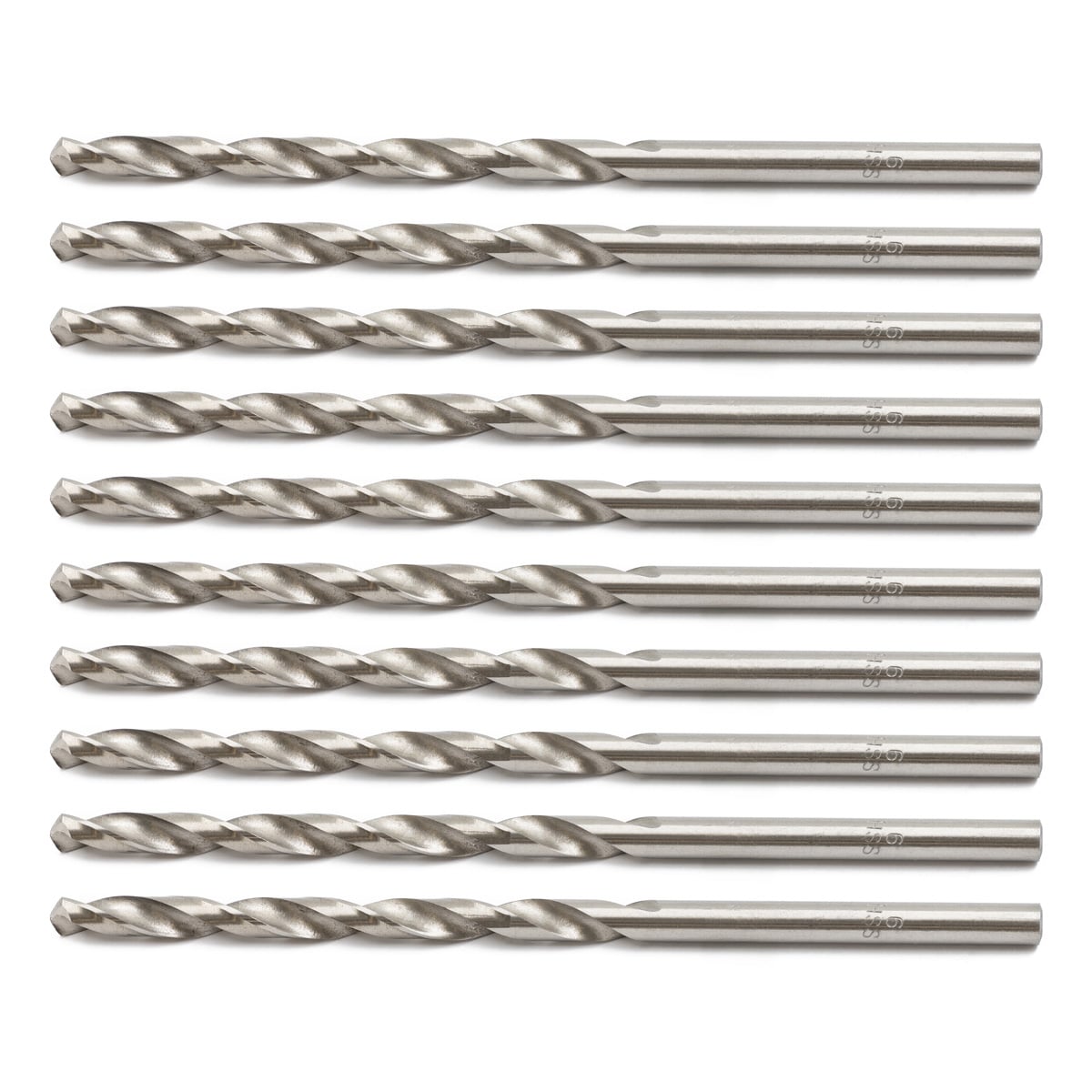 Rikä HSSR033 Hss Long Drill Bit 6.0 x 139mm 10pk