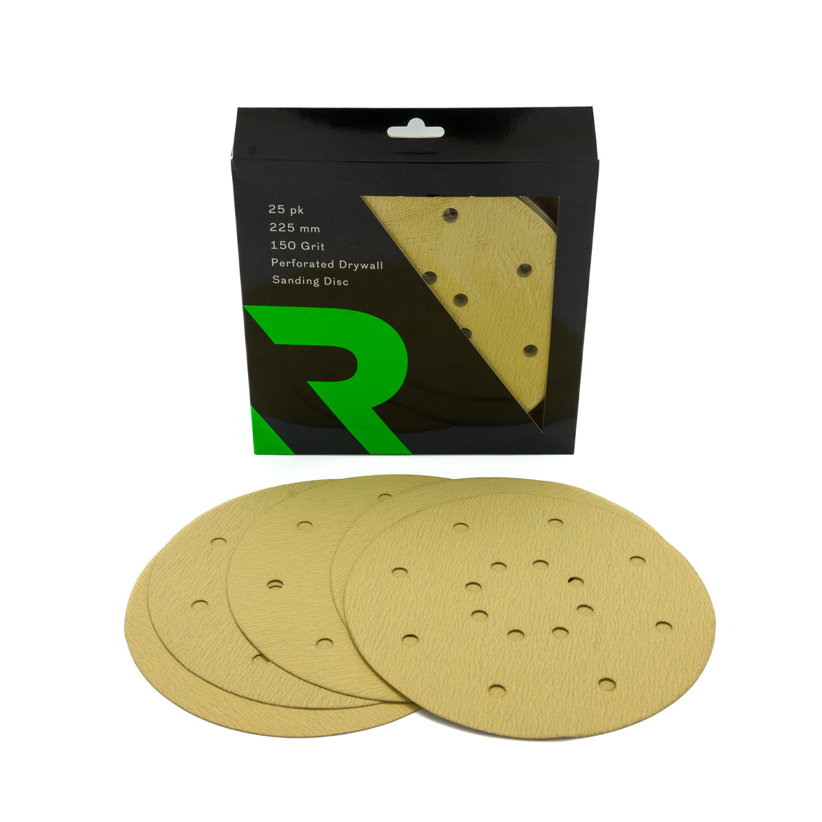 Rikä ABRR020 Drywall Sanding Disc perforated 225mm 150 Grit 25pk