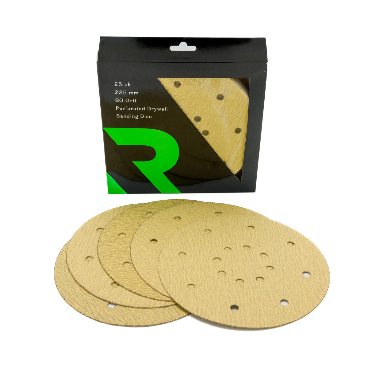 Rikä ABRR017 Drywall Sanding Disc perforated 225mm 80 Grit 25pk