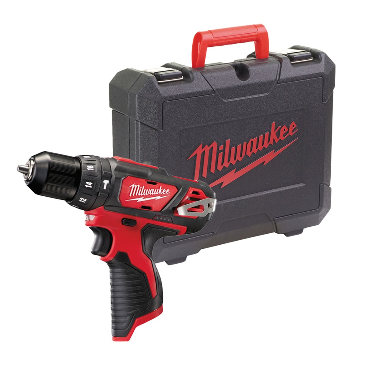 Milwaukee M12BPD-C 12V Compact Percussion Drill With Case