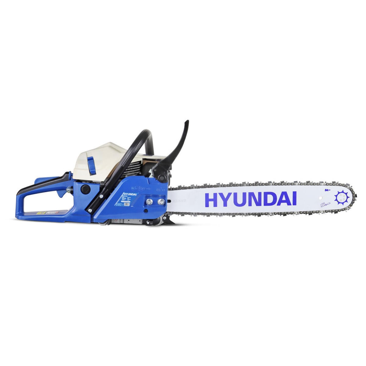 Hyundai 20 Inch 62cc Petrol Chainsaw 2-Stroke Easy-Start