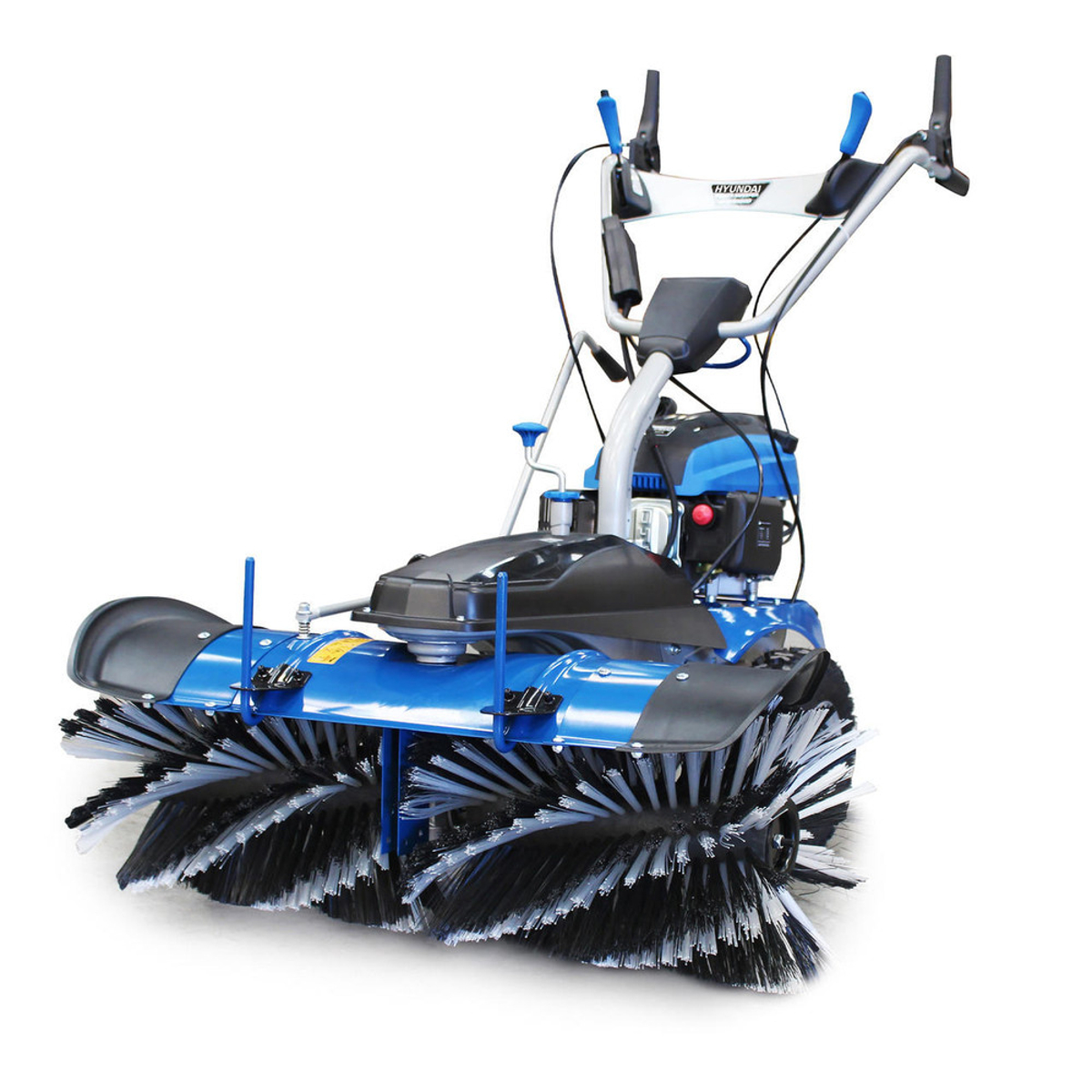 Hyundai 173cc 39'' 100cm Self Propelled Petrol Yard Sweeper Power Brush