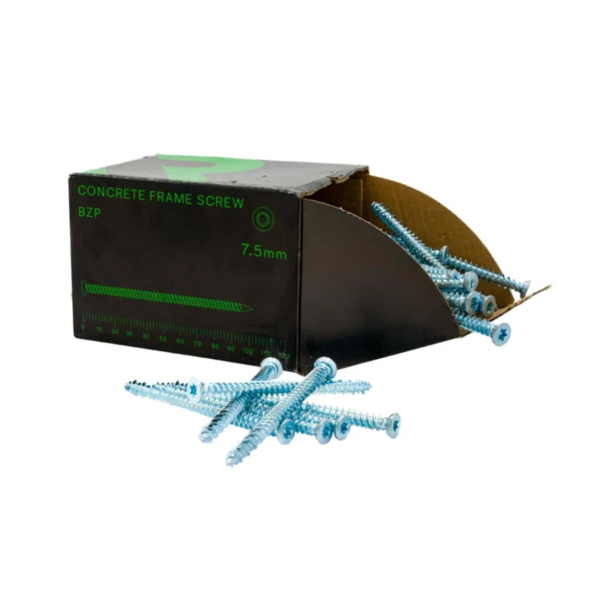Rikä CFSR007 Concrete Frame Screw BZP 7.5 x 102mm 100pk