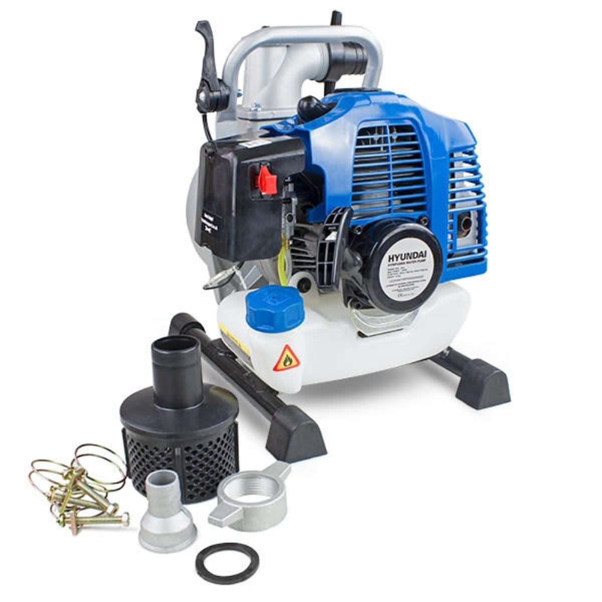 Hyundai 35mm 1.5in Petrol Clean Water Pump - 35m Total & Head 8m Lift 250L/min Flow Rate