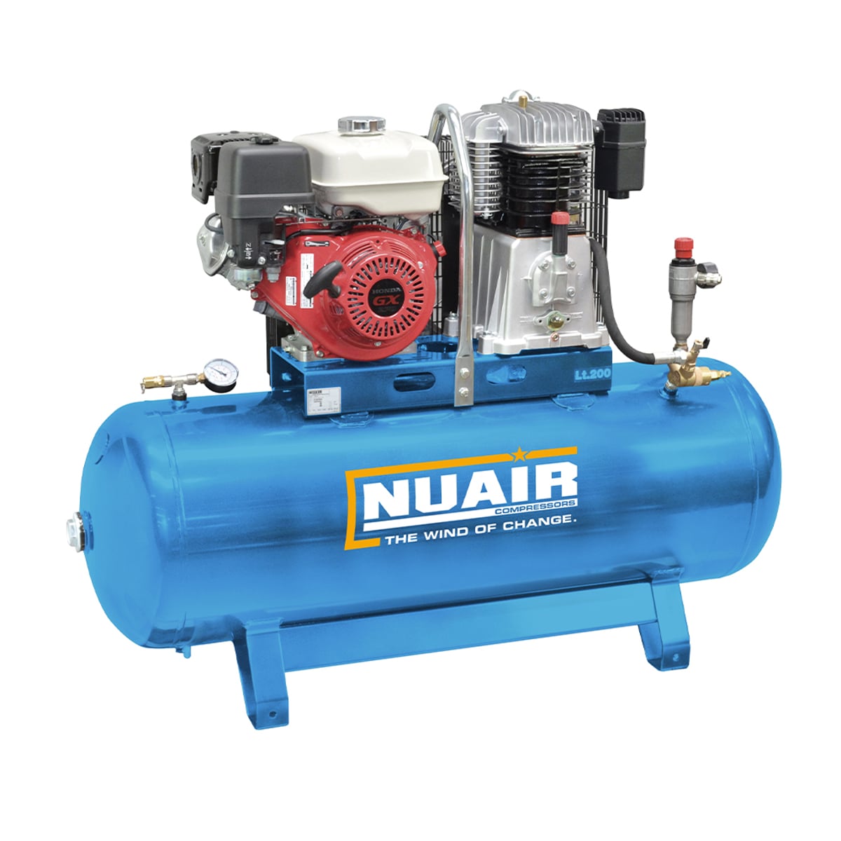 Nuair/Honda Petrol Stationary Compressor NB7/9S/200F