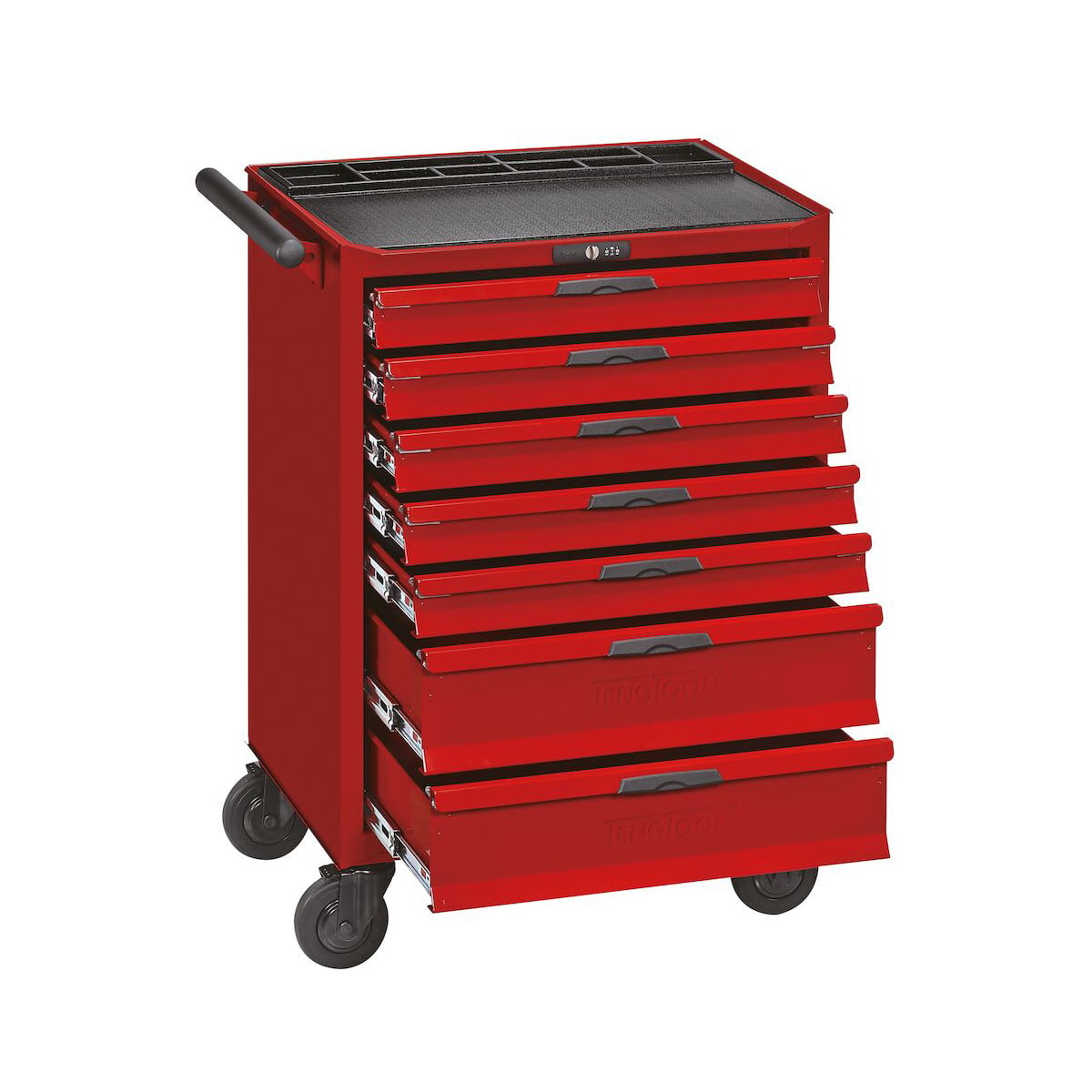 Teng Tools 26in PRO Cabinet 7 Soft Close Drawers Red