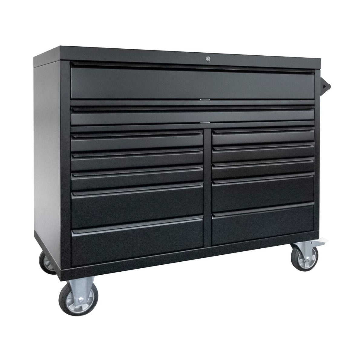 Teng Tools 53in MAGNUM HD Cabinet 12 Drawers Black