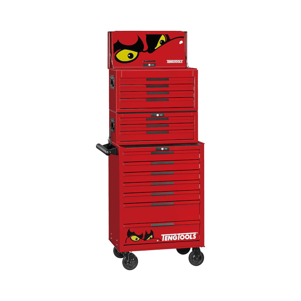 Teng Tools 26in PRO35™ Stack Tool Kit 1034 Pieces Red