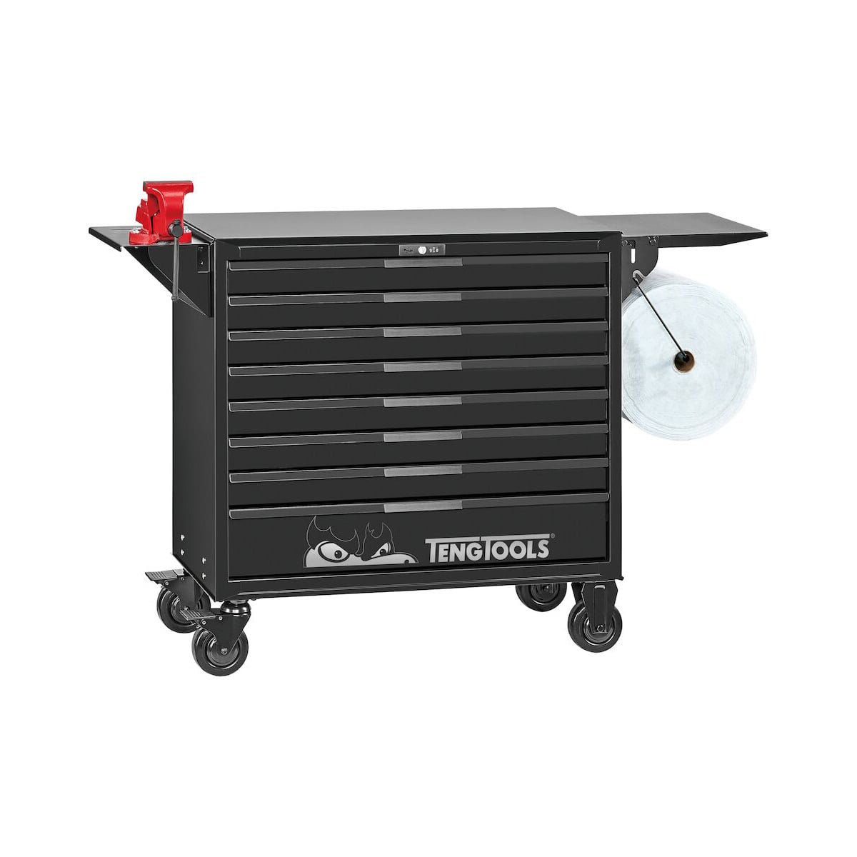 Teng Tools 37in PRO35™ Roller Cabinet Tool Kit 1008 Pieces Black