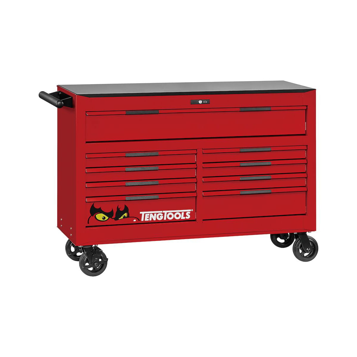 Teng Tools 53in PRO35™ Roller Cabinet Tool Kit 615 Pieces Red