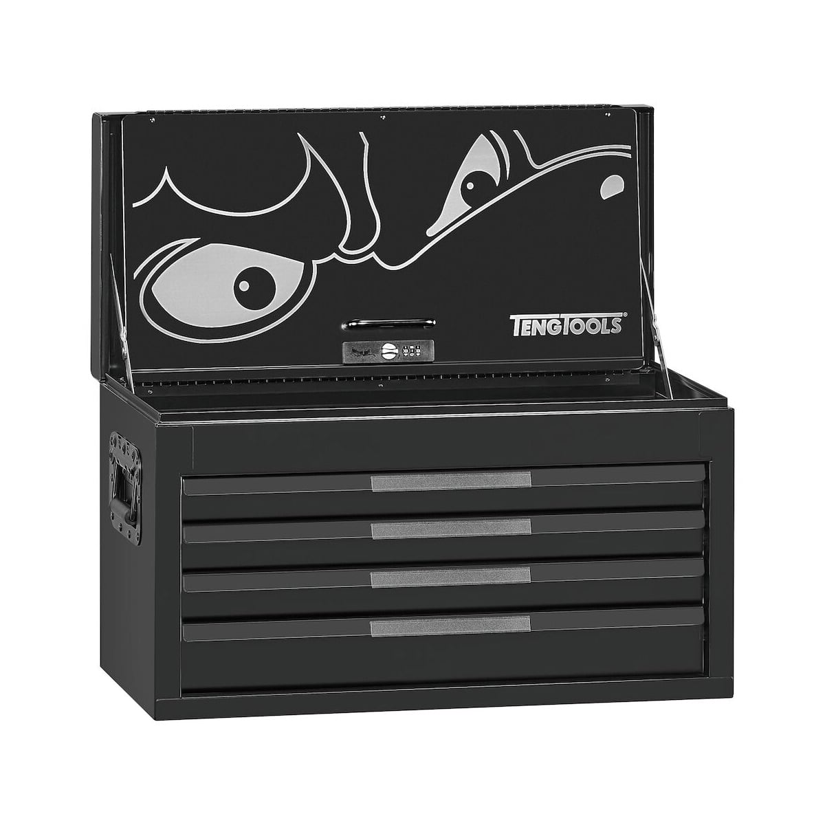 Teng Tools 26in PRO35™ Tool chest 4 Drawers Black