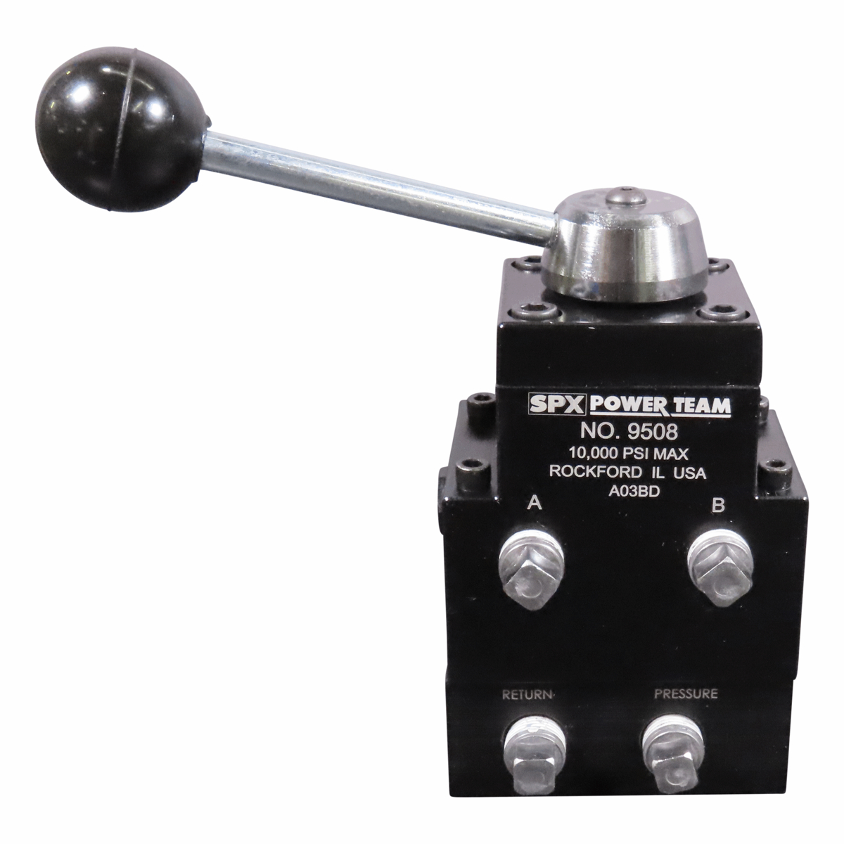 Power Team 9508 Valve Rm Manual 4w 3p Closed Ctr
