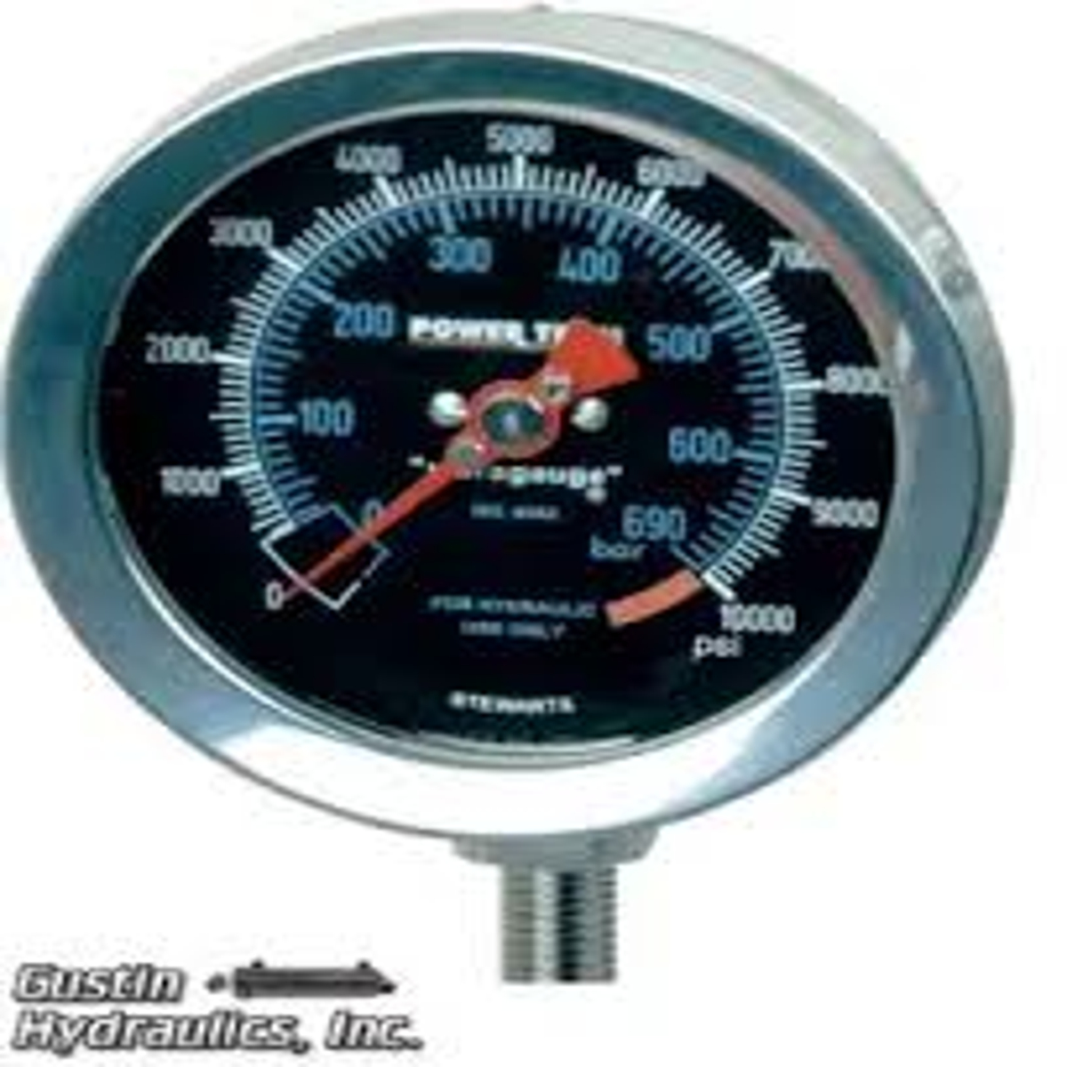 Power Team 9061E Gauge 100mm 0-700bar/0-20t Cl.1