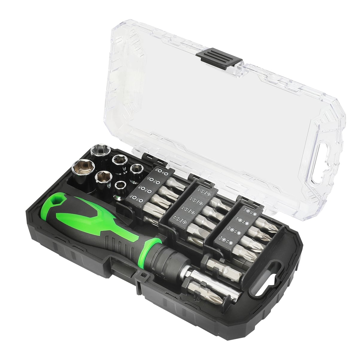 Rikä 33-Piece Professional 1/4in Drive Screwdriver and Adapter Set