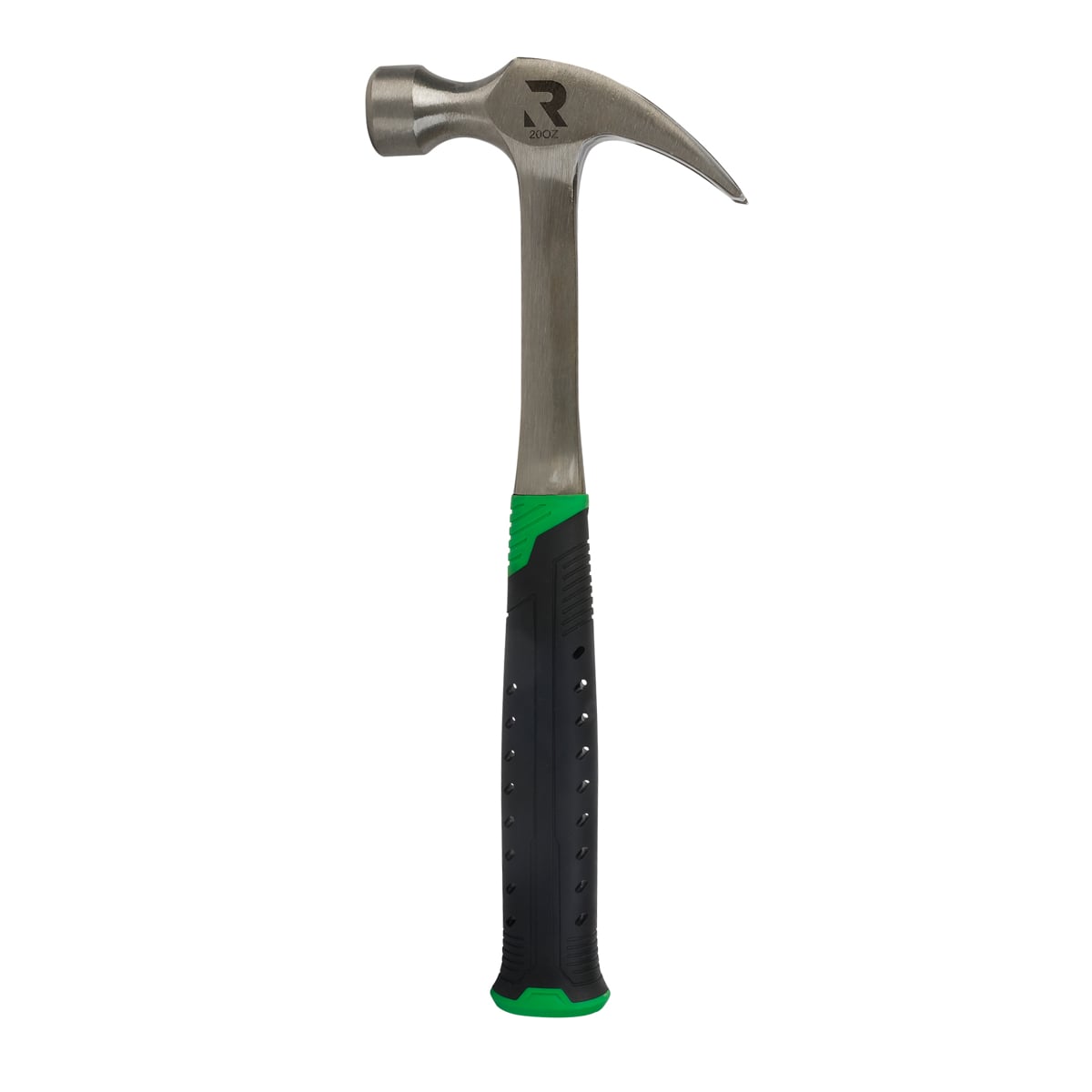 Rikä 20oz One Piece Claw Hammer with Soft Grip Handle
