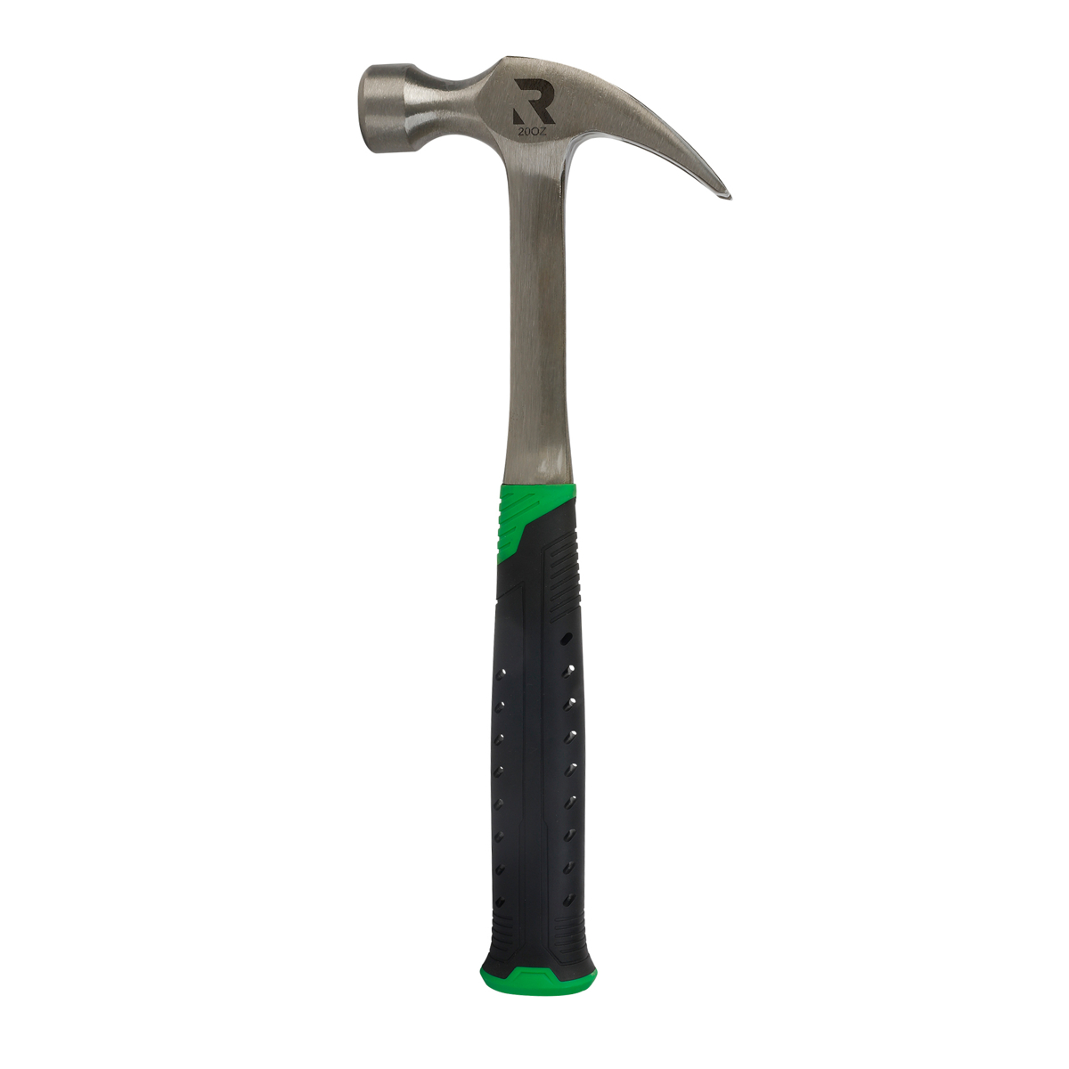 Rikä 20oz One Piece Claw Hammer with Soft Grip Handle