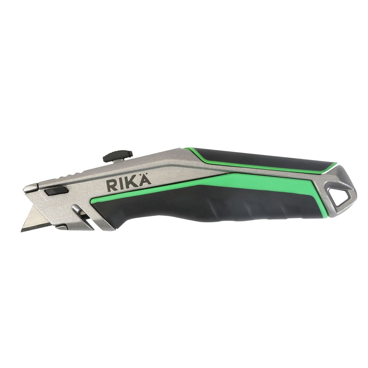 Rikä Heavy Duty Utility Knife | Zinc Alloy Body with 5 SK2M Blades