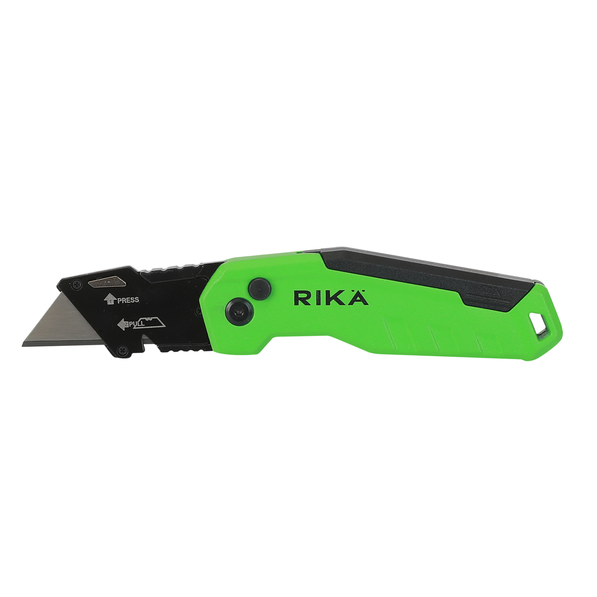 Rikä Retractable Folding Utility Knife | Integrated Blade Storage