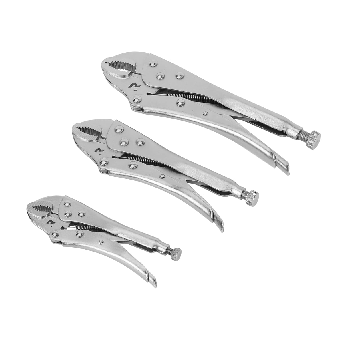 Rikä 3-Piece Professional Locking Pliers Set | 160mm 180mm 200mm