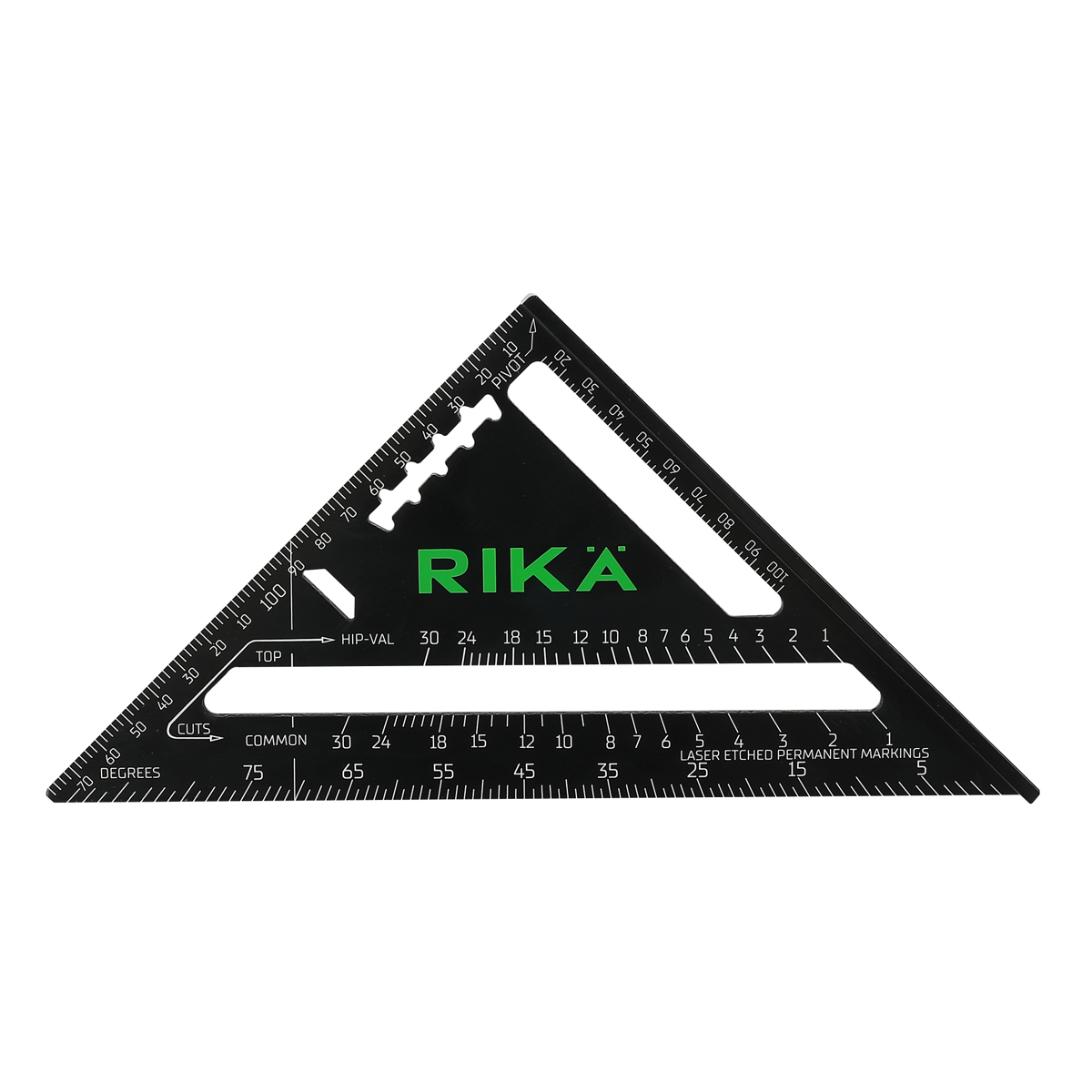 Rikä 7in (177mm) Professional Metric Rafter Square