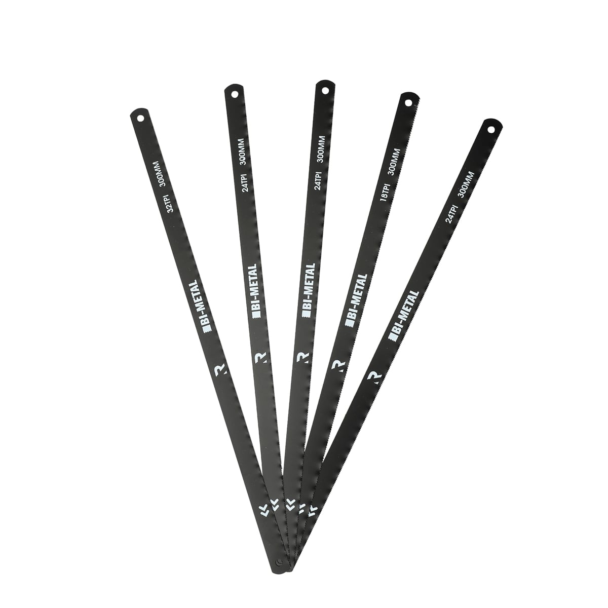 Rikä 5pc Professional Hacksaw Spare Blade Pack