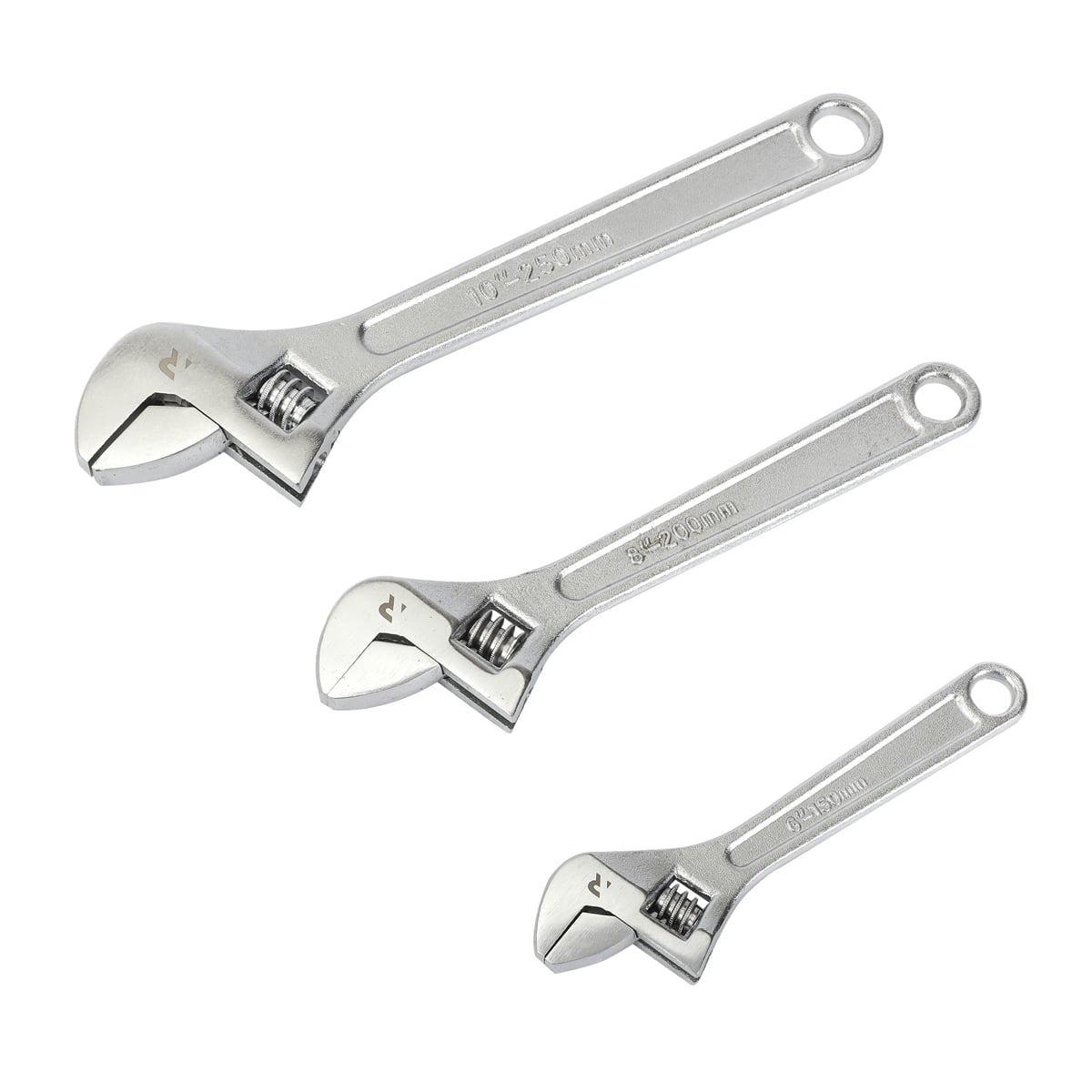 Rikä 3 Piece Adjustable Spanner Set | 150mm | 200mm | 250mm