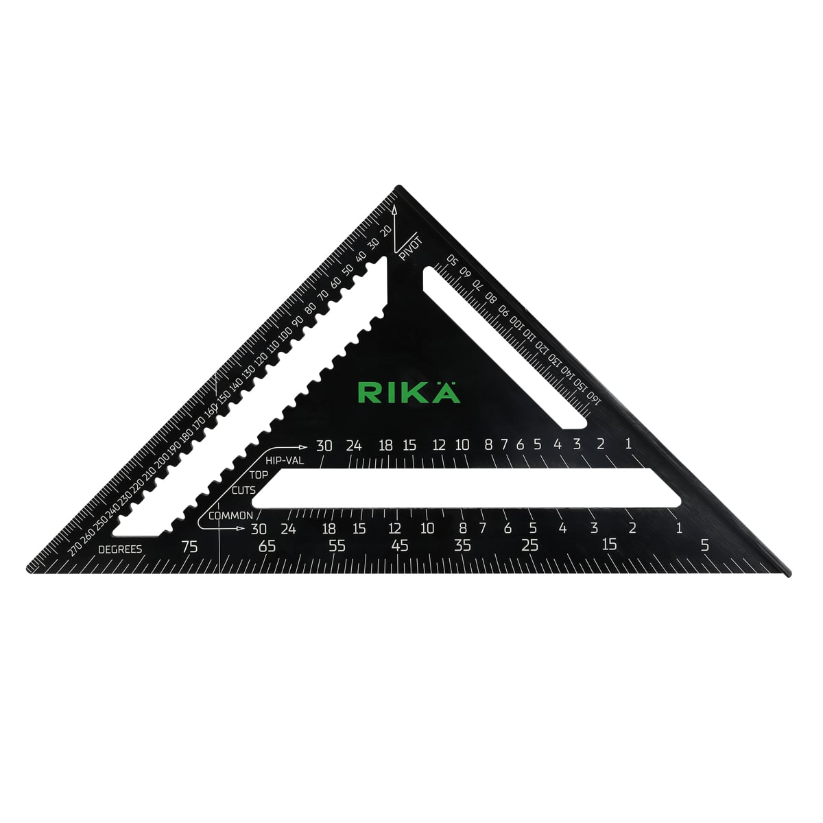 Rikä 12in (300mm) Professional Metric Rafter Square