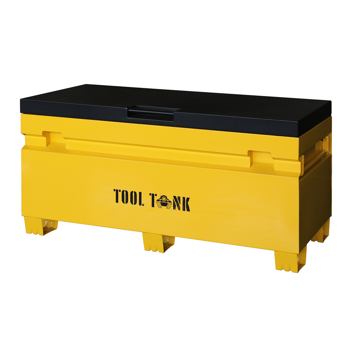 Tool Tank 60in Heavy Duty Steel Secure Storage Box for Vans and Worksites