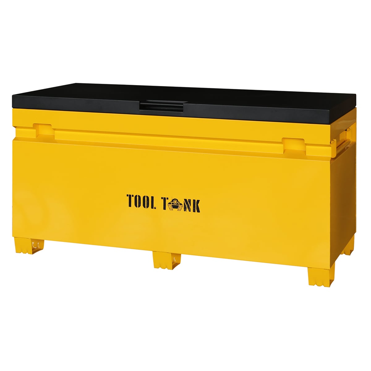 Tool Tank 72in Heavy Duty Steel Secure Storage Box for Vans and Worksites