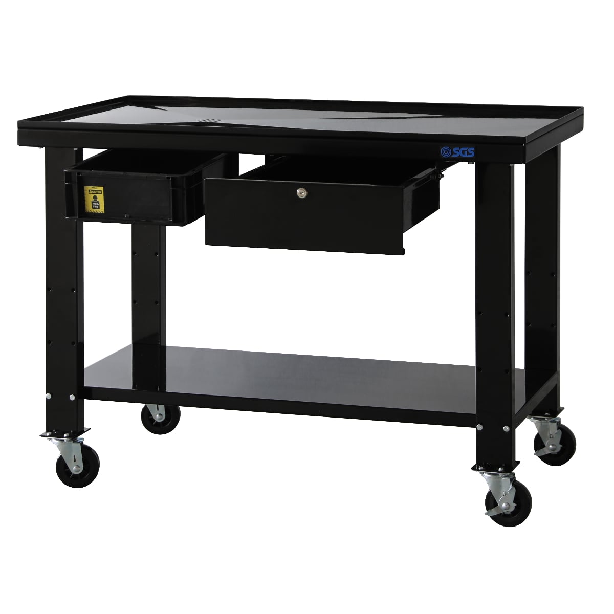 SGS Mobile Workbench for Engine and Parts Repairs | Fluid Sink Worktop