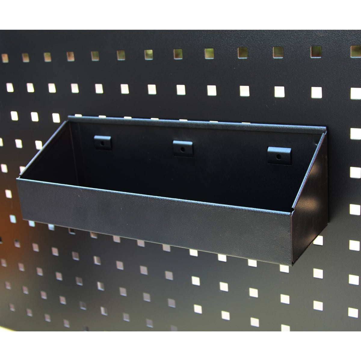 SGS Can Holder Tray for Garage Storage Systems Pegboard